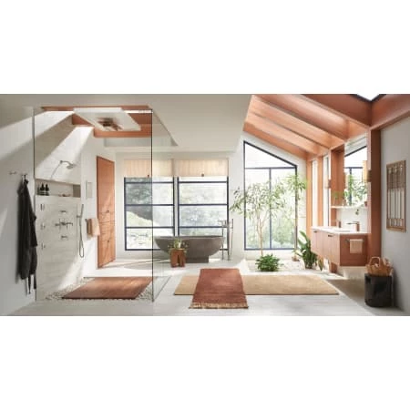 Brizo Frank Lloyd Wright 1.75 GPM 21” Single-Function Raincan Ceiling Mount Showerhead With Integrated Lighting 2 Brizo Frank Lloyd Wright 1.75 GPM 21” Single-Function Raincan Ceiling Mount Showerhead With Integrated Lighting - Image 2