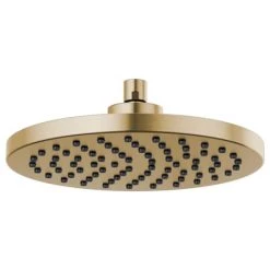 Brizo Essential 2.5 GPM 10" Single Function Metal Raincan Shower Head - Limited Lifetime Warranty