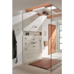 Brizo Frank Lloyd Wright Sensori Thermostatic Valve Only Trim - Less Handle and Rough-In -Brizo Sales 81422 NKTK MID 3