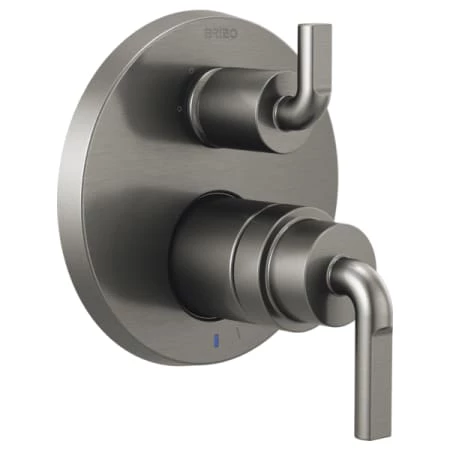 Brizo Litze Pressure Balanced Valve Trim with Integrated 3 Function Diverter for Two Shower Applications - Less Rough-In and Handles 1 Brizo Litze Pressure Balanced Valve Trim with Integrated 3 Function Diverter for Two Shower Applications - Less Rough-In and Handles