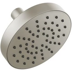 Brizo Essential 2.5 GPM Single Function Metal Shower Head with TouchClean Technology