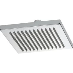 Brizo Essential 2.5 GPM 8" Single Function Square Metal Raincan Shower Head