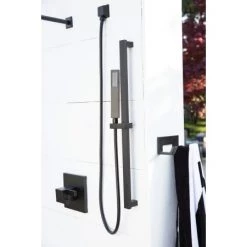 Brizo Siderna Hand Shower Package with Slide Bar, Hose, and Wall Supply 6 Brizo Siderna Hand Shower Package with Slide Bar, Hose, and Wall Supply -Brizo Sales brizo 85780 alternate view matte black finish 126