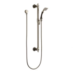 Brizo Charlotte Hand Shower Package with Slide Bar, Hose, and Wall Supply