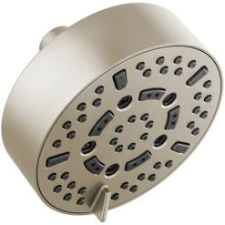 Brizo Essential 2.5 GPM Multi Function Shower Head with H2Okinetic and Touch Clean Technologies