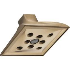 Brizo Virage 1.75 GPM Single Function Raincan Shower Head with H2Okinetic Technology