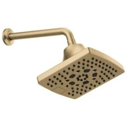 Brizo Essential 2.5 GPM H2OKinetic Square Multi-Function Showerhead -Brizo Sales brizo 87406 2 5 alternate view 162
