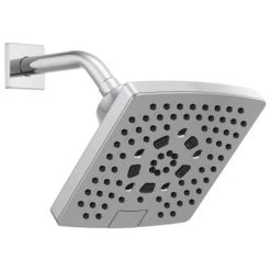 Brizo Essential 1.75 GPM H2Okinetic Square Multifunction Showerhead -Brizo Sales brizo 87406 alternate view 157