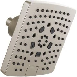 Brizo Essential 1.75 GPM H2Okinetic Square Multifunction Showerhead