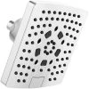 Brizo Essential 2.5 GPM H2OKinetic Square Multi-Function Showerhead