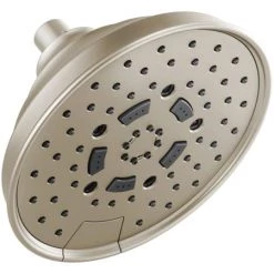 Brizo Essential 2.5 GPM Multi Function Shower Head with H2Okinetic and Touch Clean Technologies