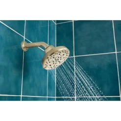 Brizo Levoir 1.75 GPM 4 Function Shower Head with H2Okinetic Technology and TouchClean -Brizo Sales brizo 87498 lifestyle image 122
