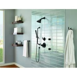 Brizo Sotria Hand Shower Package with Slide Bar, Hose, Wall Supply, and H2Okinetic Technology -Brizo Sales brizo 88750 shower system set up 85