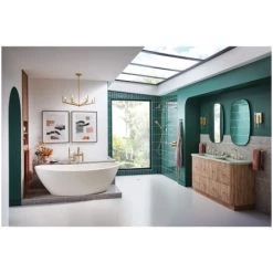 Brizo Allaria 1.75 GPM Multi Function Hand Shower Package - Includes Slide Bar, Hose and Integrated Elbow -Brizo Sales brizo 88767 alternate image 87