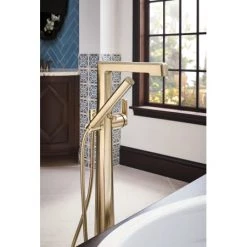 Brizo Levoir 1.75 GPM Multi Function Hand Shower Package with H2Okinetic Technology - Includes Hose, Holder and Slide Bar with Built-In Wall Supply -Brizo Sales brizo 88798 lifestyle image 100