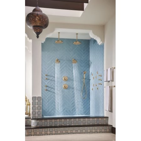 Brizo Levoir 1.75 GPM Multi Function Hand Shower Package with H2Okinetic Technology - Includes Hose, Holder and Wall Supply 3 Brizo Levoir 1.75 GPM Multi Function Hand Shower Package with H2Okinetic Technology - Includes Hose, Holder and Wall Supply - Image 3