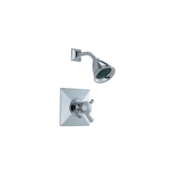 Brizo Shower Valve Trim Double Handle Less Valve with TempAssure Technology from the Vesi Collection