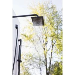 Brizo Rain Shower Trim Package with TempAssure Technology from the Siderna Collection -Brizo Sales brizo t60280 application shot matte black finish 122