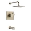 Brizo Tub and Shower Trim Package with TempAssure Technology from the Siderna Collection