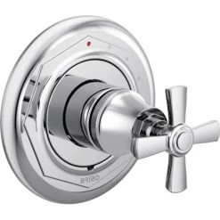 Brizo Rook Single Function Pressure Balanced Valve Trim Only with Single Cross Handle - Less Rough In