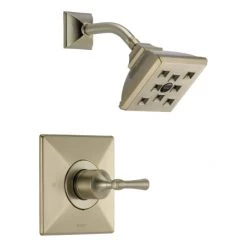 Brizo Shower Valve Trim Single Handle Pressure Balance Less Tub Spout from the Vesi Collection