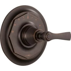 Brizo Rook Sensori Thermostatic Mixing Valve Trim and Cartridge Less Valve - Separate Volume Control(s) Needed