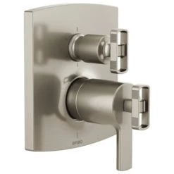 Brizo Thermostatic Valve Trim with Integrated Volume Control and 6 Function Diverter for Three Shower Applications - Less Handles and Rough-In -Brizo Sales brizo t75606 lhp alternate view 29