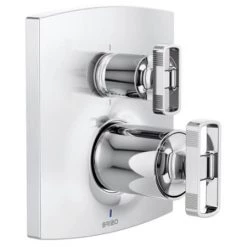 Brizo Pressure Balanced Valve Trim with Integrated 6 Function Diverter for Three Shower Applications - Less Handles and Rough In -Brizo Sales brizo t75p606 lhp alternate image 328