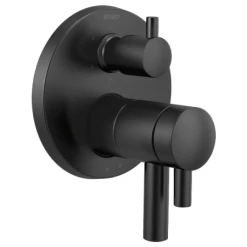 Brizo Odin Thermostatic Valve Trim with Integrated Volume Control and 6 Function Diverter for Three Shower Applications - Less Rough-In