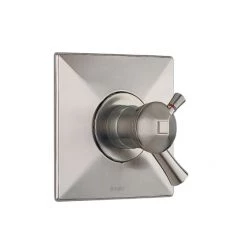Brizo Vesi Thermostatic Mixing Valve Trim and Cartridge with Independent Volume Control and TempAssure Technology
