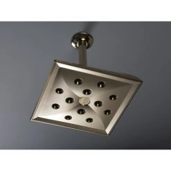 Brizo Virage 8" Single Function Ceiling Mount Raincan Shower Head with H2Okinetic Technology - 1.75 GPM -Brizo Sales virage sensori custom shower 81330 pn rp70764 pn 01