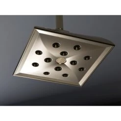 Brizo Virage 8" Single Function Ceiling Mount Raincan Shower Head with H2Okinetic Technology - 1.75 GPM -Brizo Sales virage sensori custom shower 81330 pn rp70764 pn 02