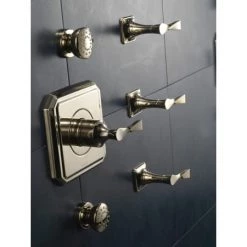 Brizo Virage Sensori Thermostatic Mixing Valve Trim and Cartridge Less Valve - Separate Volume Control(s) Needed 9 Brizo Virage Sensori Thermostatic Mixing Valve Trim and Cartridge Less Valve - Separate Volume Control(s) Needed -Brizo Sales virage sensori custom shower t66t030 pn t66630 pn 84110 pn