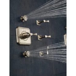 Brizo Virage Sensori Thermostatic Mixing Valve Trim and Cartridge Less Valve - Separate Volume Control(s) Needed 10 Brizo Virage Sensori Thermostatic Mixing Valve Trim and Cartridge Less Valve - Separate Volume Control(s) Needed -Brizo Sales virage sensori custom shower t66t030 pn t66630 pn 84110 pn water 01